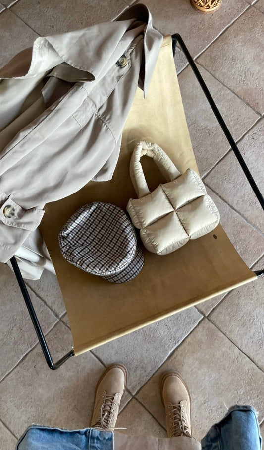 TOUF XSmall Puffer Bag – Fildişi