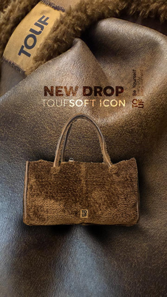 TOUFSOFT Icon Bag – Yumuşak Dokulu Günlük Omuz Çantası