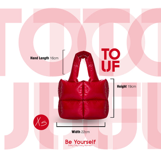 TOUF Xsmall Puffer Çanta – Color Series Edition