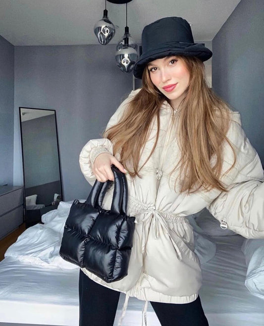 TOUF XSmall Puffer Bag – Siyah