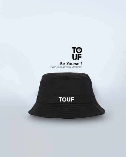 TOUF Wide Black Şapka
