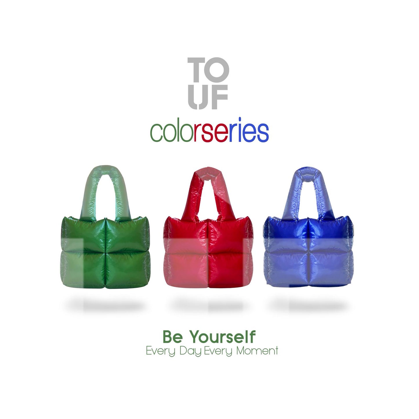 TOUF Xsmall Puffer Çanta – Color Series Edition