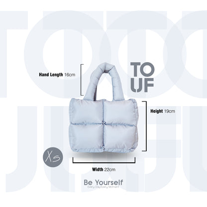 TOUF XSmall Puffer Bag – Gri